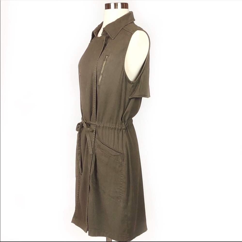 ๐ Michael Stars Double Breasted Trench Vests SIZE Medium - Picture 6 of 12